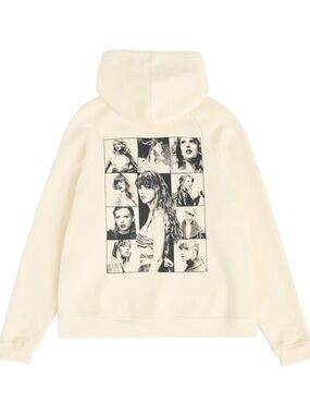 TAYLOR SWIFT (Official) - THE ERAS TOUR I BEIGE HOODIE (L)